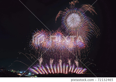 Joso Kinugawa Fireworks Festival "Kureya Aoki Fireworks Store / Music Star Mine" Joso Kinugawa Fireworks Festival "Kureya Aoki Fireworks Store / Music Star Mine" 72132465