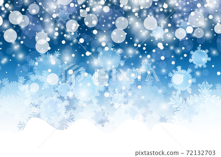 Vector falling blue snow on isolated background, possibility of overlay. Place for text. Winter, Christmas texture. Vector falling blue snow on isolated background, possibility of overlay. Place for text. Winter, Christmas texture. 72132703