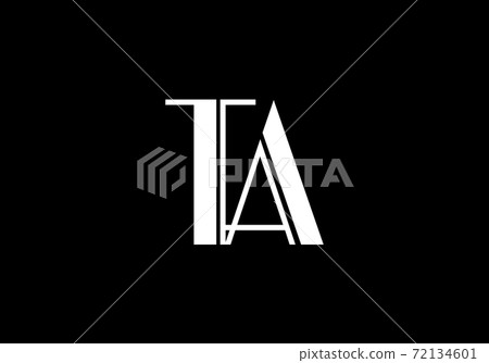 Initial Monogram Letter T A Logo Design Vector Template. T A Letter Logo Design Initial Monogram Letter T A Logo Design Vector Template. T A Letter Logo Design 72134601