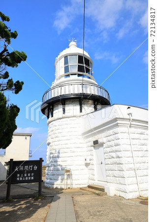 島根縣Mihonoseki燈塔 島根縣Mihonoseki燈塔 72134817