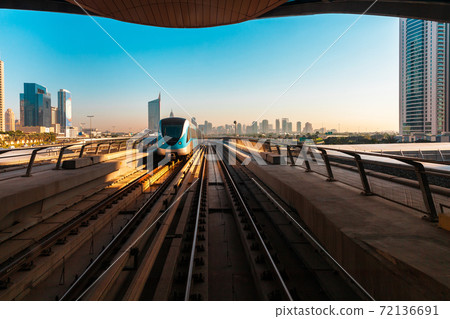 Dubai metro, UAE Dubai metro, UAE 72136691