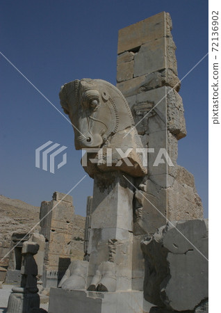Ruins of the ancient capital of Iran "Persepolis" 72136902