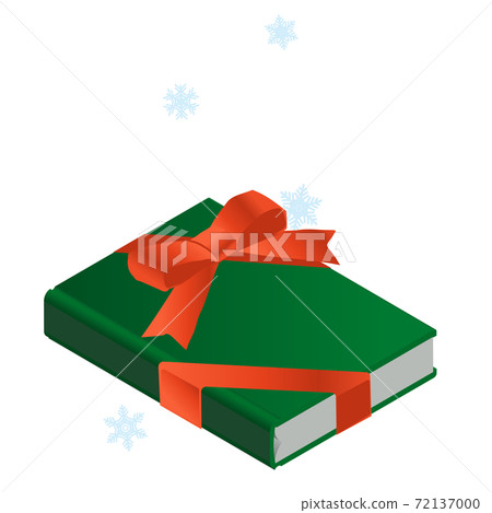 Vector illustrations for giving books to Christmas gifts 72137000