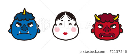 大田福，青木，Akaoni Setsubun Face 72137246