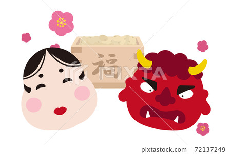 大田，Akaoni和豆類 72137249