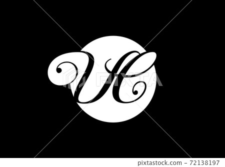Initial Monogram Letter VC Logo Design Vector... - Stock Illustration ...