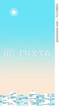 Daytime background image of buildings and cityscape 72138601