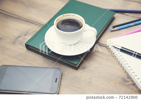 notebook, pen, coffee and phone notebook, pen, coffee and phone 72142900