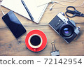 working table on different accessories 72142954
