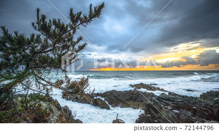 Seascape of Homi Peninsula Seascape of Homi Peninsula 72144796