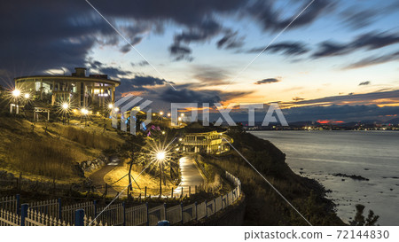 浦項市Yeonorangseohyeo主題公園的全景 浦項市Yeonorangseohyeo主題公園的全景 72144830