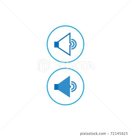 Media player button icon design 72145825