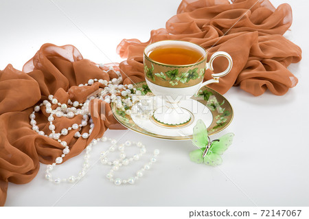 Tea, Fabric And Jewelry 72147067