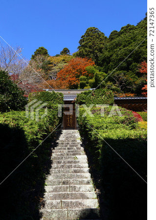 Autumn, the season of autumn leaves. I visited at Unganji in Otawara City Autumn, the season of autumn leaves. I visited at Unganji in Otawara City 72147365
