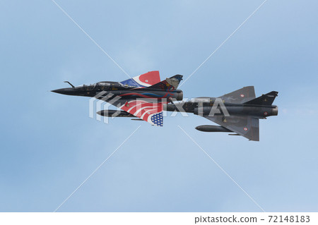 French Air and Space Force Mirage 2000 Display Team formation flight 72148183