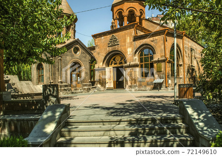 vidzerzoravarStairs to the "Zoravar" Church with the Church of the Holy Virgin and a separate bell tower-the tomb of the Apostle St. Ananias in Yerevan vidzerzoravarStairs to the "Zoravar" Church with the Church of the Holy Virgin and a separate bell tower-the tomb of the Apostle St. Ananias in Yerevan 72149610