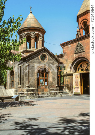 Nearby is the chapel of St. Ananias and the entrance to the old Church "Zoravor" of the Church of the most Holy Virgin in Yerevan Nearby is the chapel of St. Ananias and the entrance to the old Church "Zoravor" of the Church of the most Holy Virgin in Yerevan 72149644