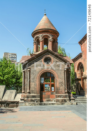 A chapel-tomb with the relics of Saint Ananias was built near the medieval Zoravor Church of the most Holy Virgin in Yerevan A chapel-tomb with the relics of Saint Ananias was built near the medieval Zoravor Church of the most Holy Virgin in Yerevan 72149646