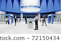 Futuristic exhibition 72150434