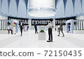 Futuristic exhibition 72150435