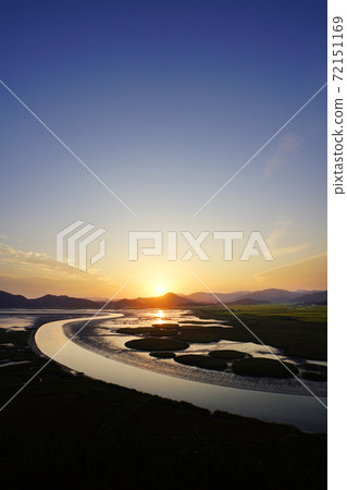 Suncheon Bay Sunset 72151169