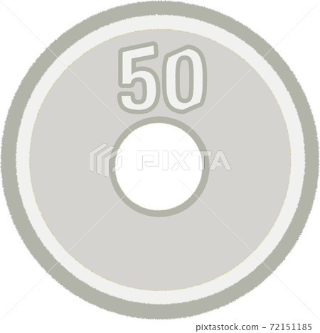 50日元硬幣-插圖素材 [72151185] - PIXTA圖庫