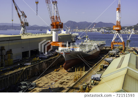 日本海軍陸戰隊吳吳辦事處造船塢自衛艦廣島縣吳市 日本海軍陸戰隊吳吳辦事處造船塢自衛艦廣島縣吳市 72151593