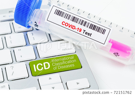 ICD International Classification of Diseases for coronavirus or COVID-19 72151762