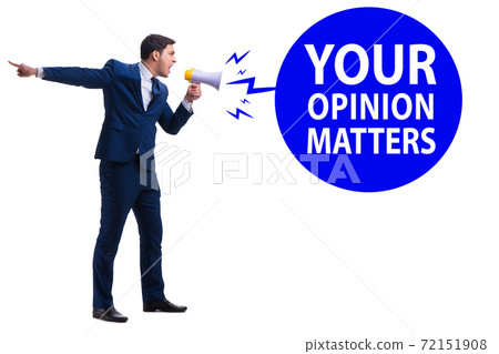 Concept of receiving feedback from customers Concept of receiving feedback from customers 72151908