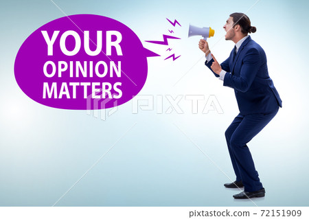 Concept of receiving feedback from customers Concept of receiving feedback from customers 72151909