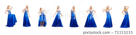 Woman in fashion clothing concept Woman in fashion clothing concept 72153233