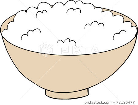 簡單的手繪小份飯圖 72156477