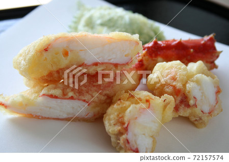 螃蟹塔拉巴螃蟹Zuwai螃蟹十天婦羅油炸食品蟹爪蟹肉 72157574