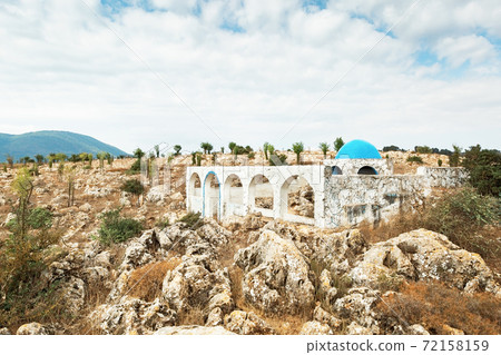 tomb of a rabbi in northern Israel 72158159