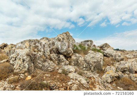 rocky mountain against the background of sky 72158160