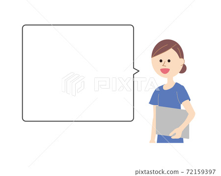 Doctor, nurse balloon illustration Doctor, nurse balloon illustration 72159397