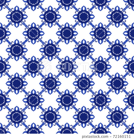Azulejos portuguese traditional ornamental tile 72160151