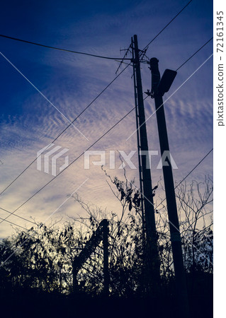 夕陽的架空線 夕陽的架空線 72161345