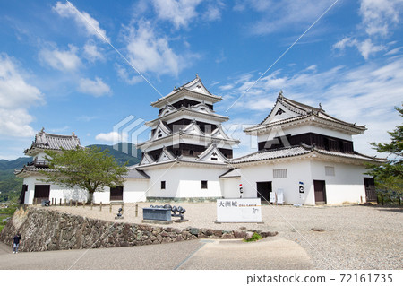 大愛城堡-四重城堡塔,左,右雙砲塔-愛媛縣大須市大須 大愛城堡-四重城堡塔,左,右雙砲塔-愛媛縣大須市大須 72161735