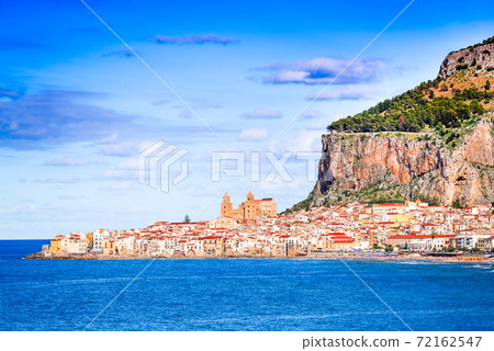Cefalu, Ligurian Sea, Italy, Sicily 72162547