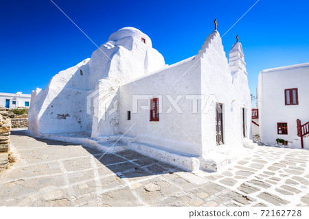 Mykonos, Paraportiani, Greek Islands in Greece Mykonos, Paraportiani, Greek Islands in Greece 72162728
