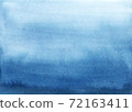Beautiful stock illustration with watercolor blue background. 72163411