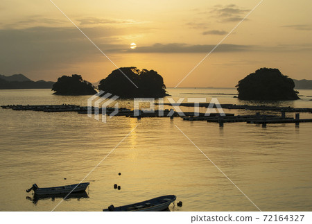 鳥羽海見三島和朝日伊勢志摩觀光勝地 照片素材 圖片 圖庫