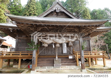 島根縣喀什郡吉賀町新宮神社本館 72164335