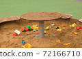 Kids toys in the sandbox 72166710