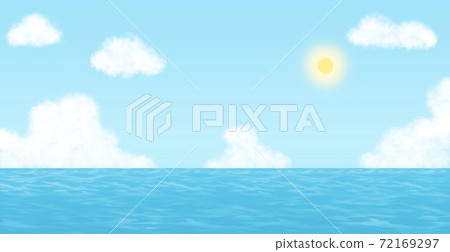 海洋,天空和太陽的背景圖像 海洋,天空和太陽的背景圖像 72169297