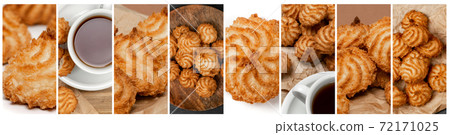 Coconut Cookies Collage, Various Cocoanut Macaroons Collection Coconut Cookies Collage, Various Cocoanut Macaroons Collection 72171025