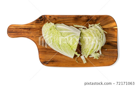 Sliced Chinese Cabbage, Napa Cabbage or Wombok Sliced Chinese Cabbage, Napa Cabbage or Wombok 72171063