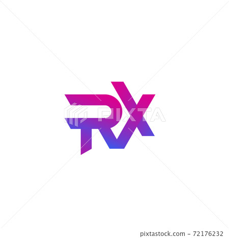 RX letters, vector logo design RX letters, vector logo design 72176232