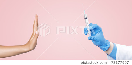 Refuse vaccination due to possible health problems. Say no to fake immunisation against viruses. Refuse vaccination due to possible health problems. Say no to fake immunisation against viruses. 72177907